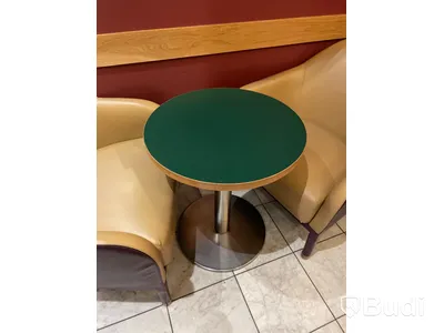 2 st Fåtöljer EdithJohansson Design samt runt bord