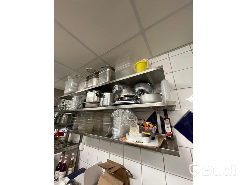 Ca 9 st Rostfria hyllplan