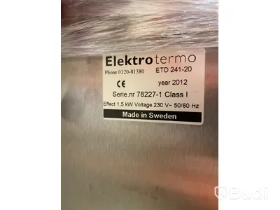 Värmevagn för tallrikar ELEKTRO TERMO 241-20