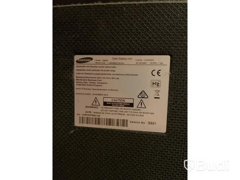 Samsung TV 55 tum