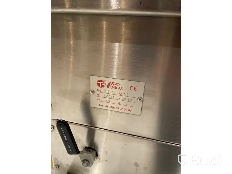 Vattenbad m. 6 st värmda draglådor GASTRO TEKNIK AB D1180