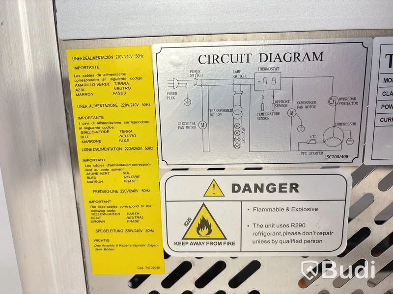 Displaykyl Tefcold, UPD200