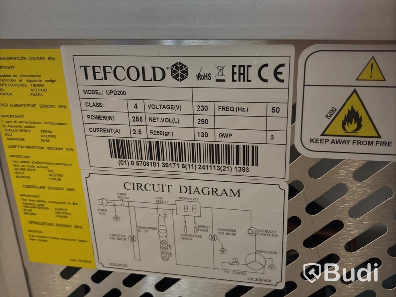 Displaykyl Tefcold, UPD200