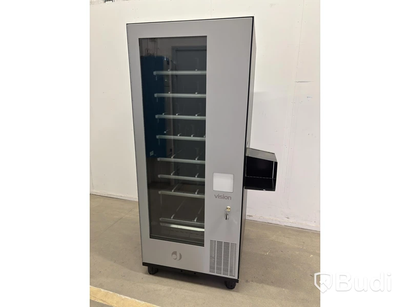 Refrigerated vending machine Vision, Comboplus S R 290 V8, incl. screen, card reader and built-in installation parts