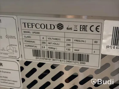 Tefcold display cooler, UPD200