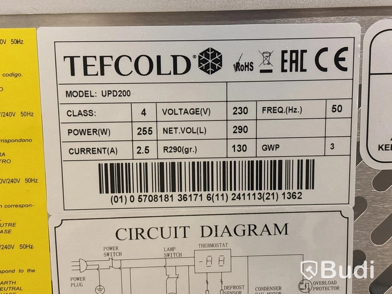 Displaykyl Tefcold, UPD200