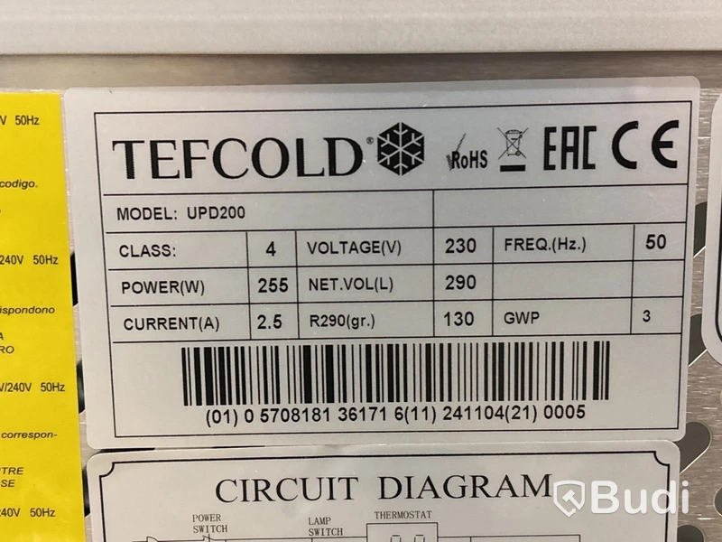 Displaykyl Tefcold, UPD200