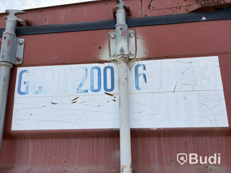 Sicom 20 ft Open Top container, manufactured 2004