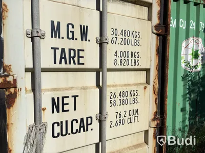 Container High Cube Nantong Smooth Sail 40 fot, tillverkad 1996