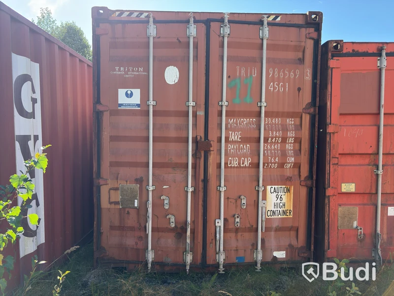 Container High Cube Triton 40 fot, tillverkad 1998
