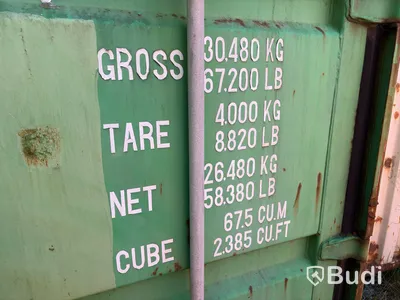Container High Cube Evergreen 40 fot, tillverkad 1997