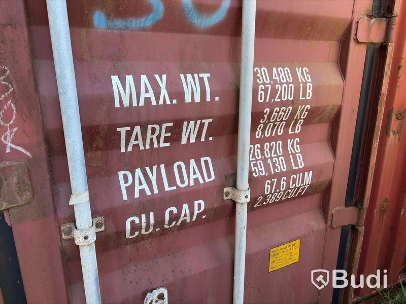 Jindo 40-foot container, manufactured in 1997