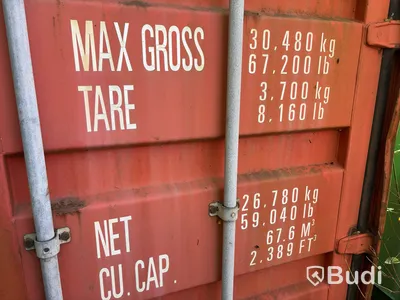 Container Guangdong 40 fot, tillverkad 1997