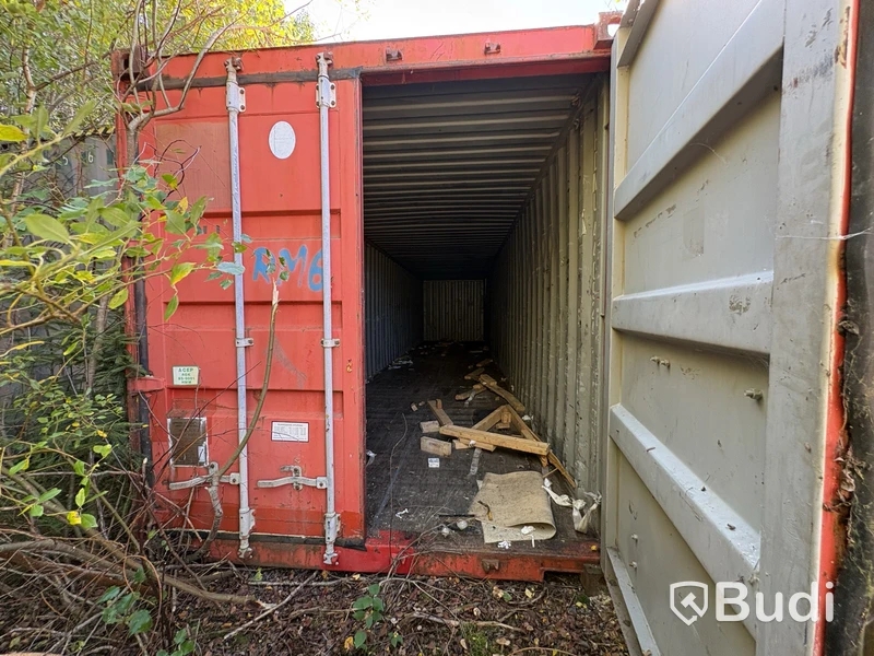 Container Guangdong 40 fot, tillverkad 1997