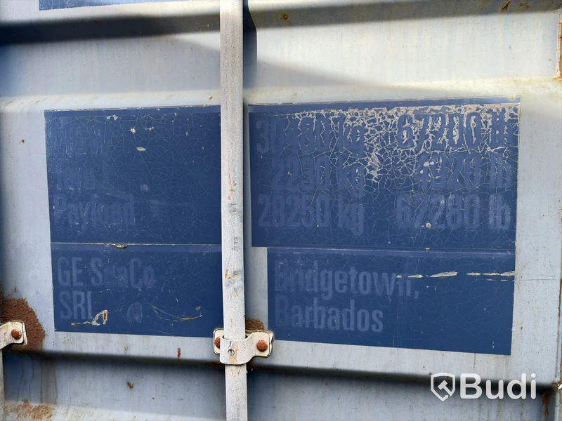 Sicom 20 ft Open Top Container, manufactured in 2002