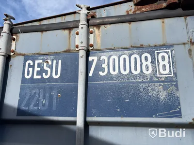 Sicom 20 ft Open Top Container, manufactured in 2002