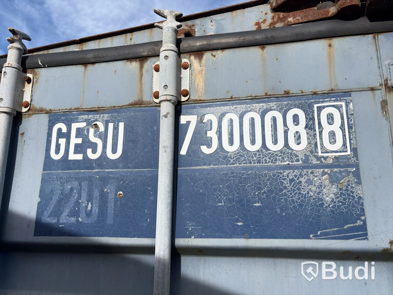 Sicom 20 ft Open Top Container, manufactured in 2002