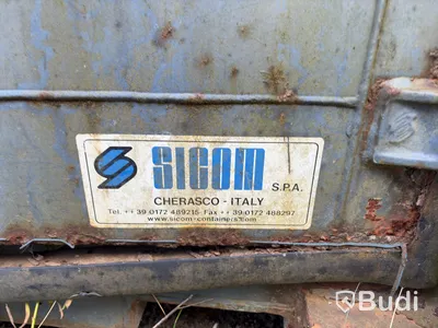 Sicom 20 ft Open Top Container, manufactured in 2002