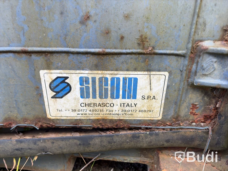 Sicom 20 ft Open Top Container, manufactured in 2002