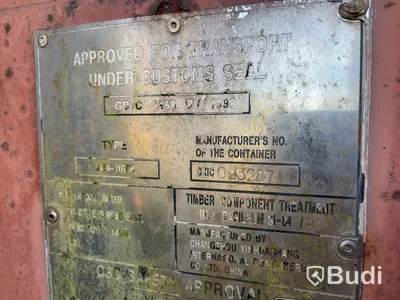 Container High Cube Changzhou 40 fot, tillverkad 1999
