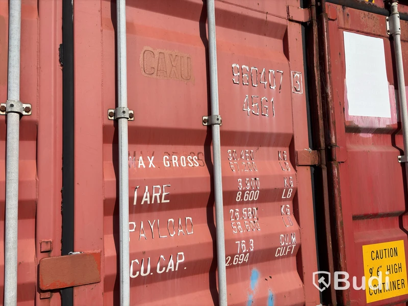 Container High Cube Qingdao 40 fot, tillverkad 1998