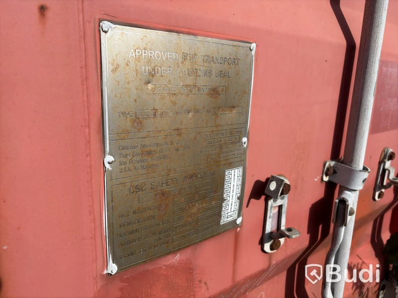 Container High Cube Qingdao 40 fot, tillverkad 1998
