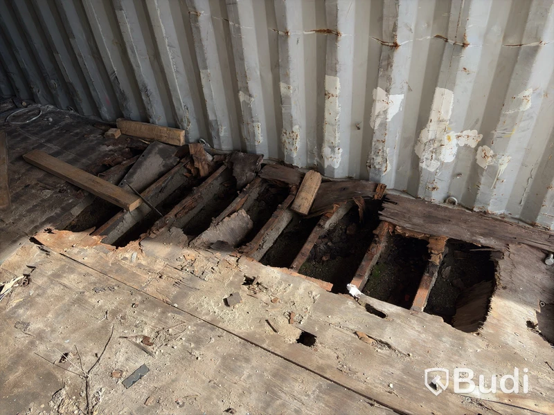 Container High Cube Qingdao 40 fot, tillverkad 1998