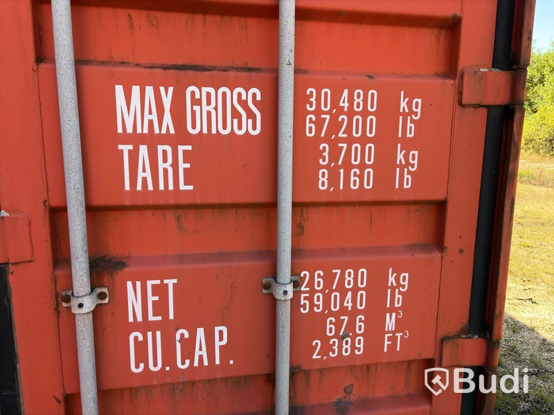 Container Guangdong Hyundai 40 fot, tillverkad 2000