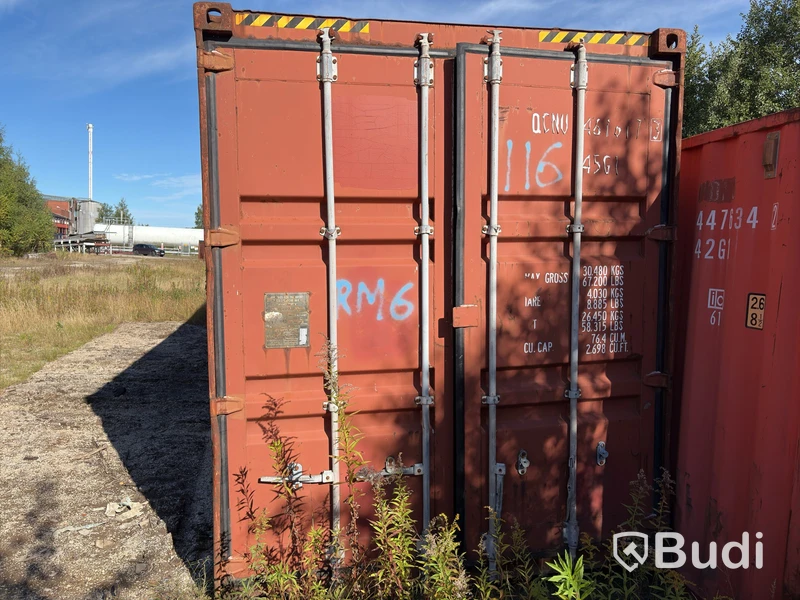 Container High Cube Shanghai Pacific 40 fot, tillverkad 2000