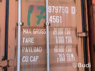 TIMCO 40 ft High Cube container, manufactured in 2000
