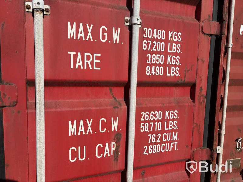 Container High Cube Jindo 40 fot, tillverkad 1999