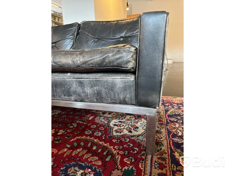 Skinnsoffa vintage