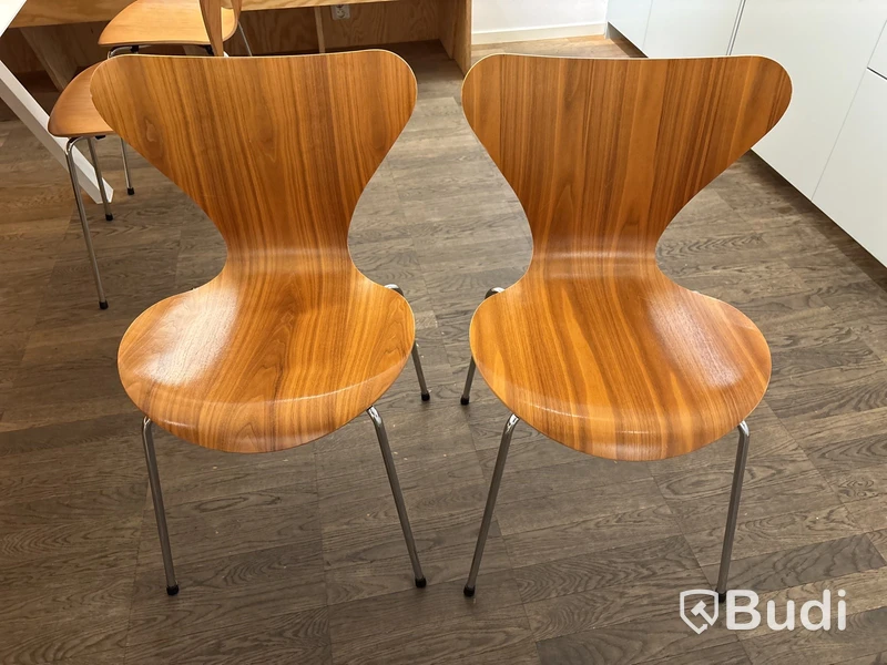 2 st. Stolar Fritz Hansen, Ekfaner