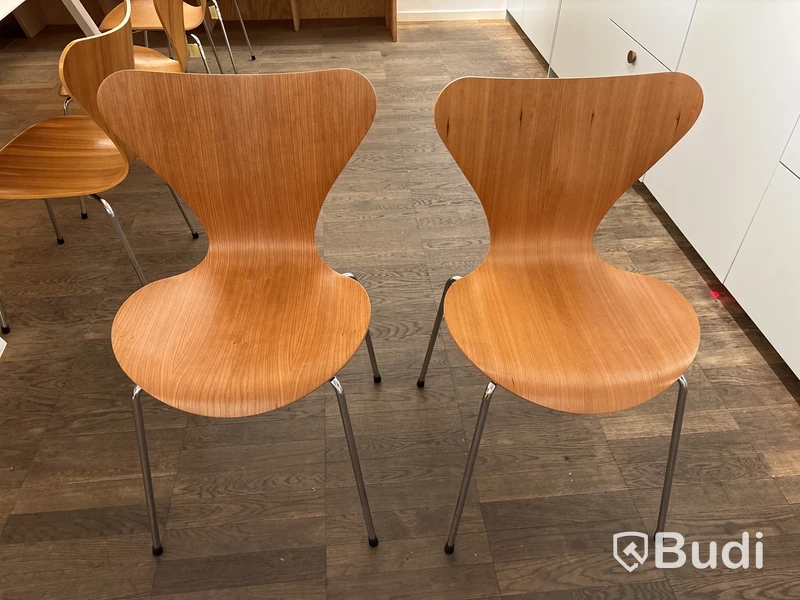 2 st. Stolar Fritz Hansen, Ekfaner
