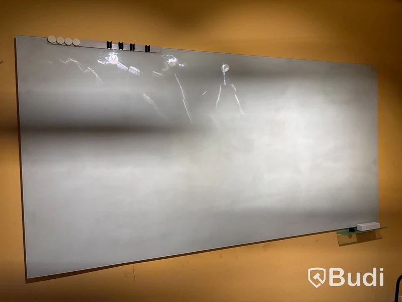 Whiteboard i glas