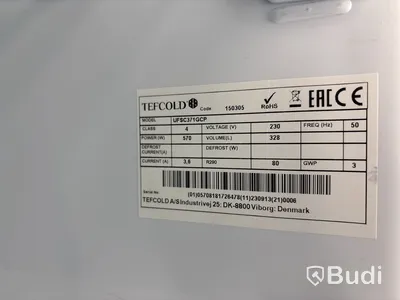 Displayfrys Tefcold UFSC371GCP