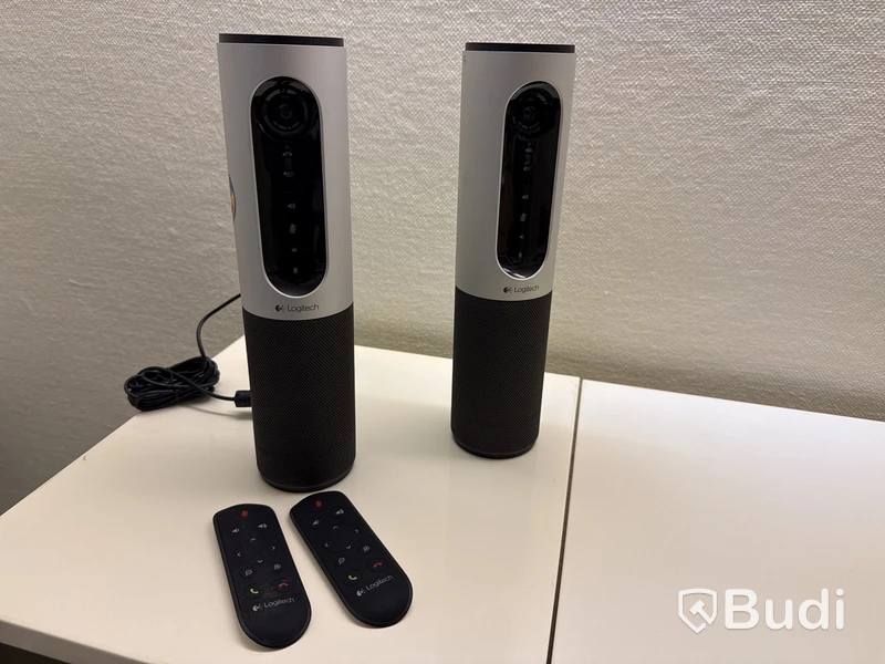 2 st Logitech videokonferenskameror