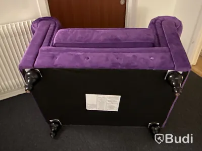 Designfåtölj Beliani i chesterfield stil