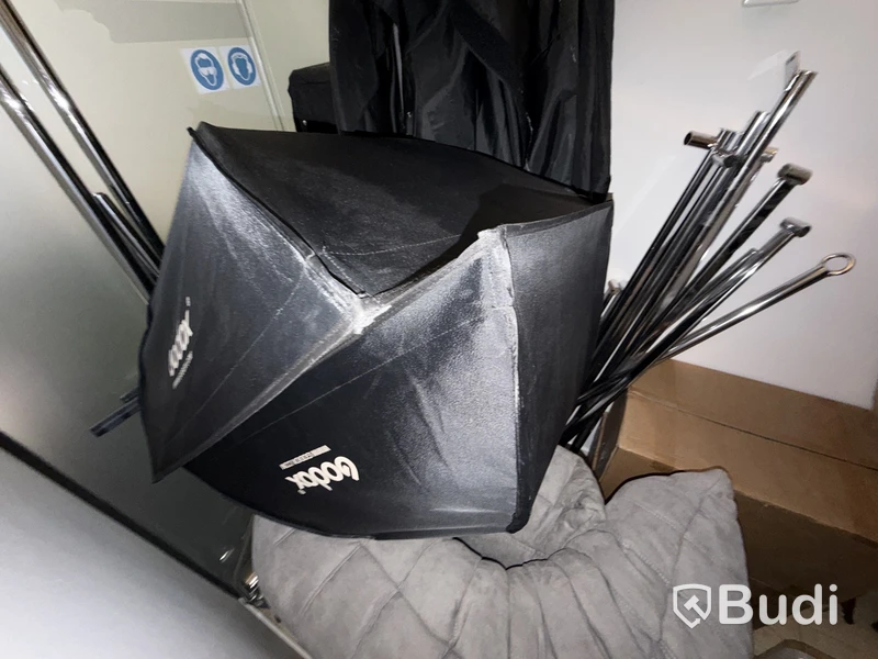 2 st Softboxar med bowens-fäste