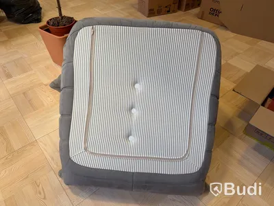 Togo Ligne Roset fåtölj med fotpall