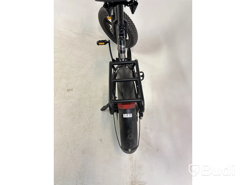 Elcykel, ihopfällbar med 20x4.0 tums däck