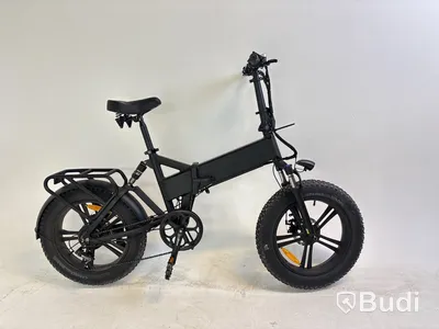 Elcykel, ihopfällbar med 20x4.0 tums däck