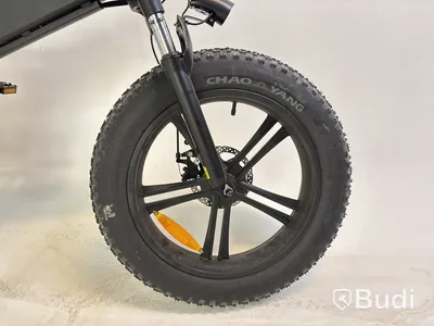 Elcykel, ihopfällbar med 20x4.0 tums däck