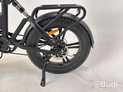 Elcykel, ihopfällbar med 20x4.0 tums däck