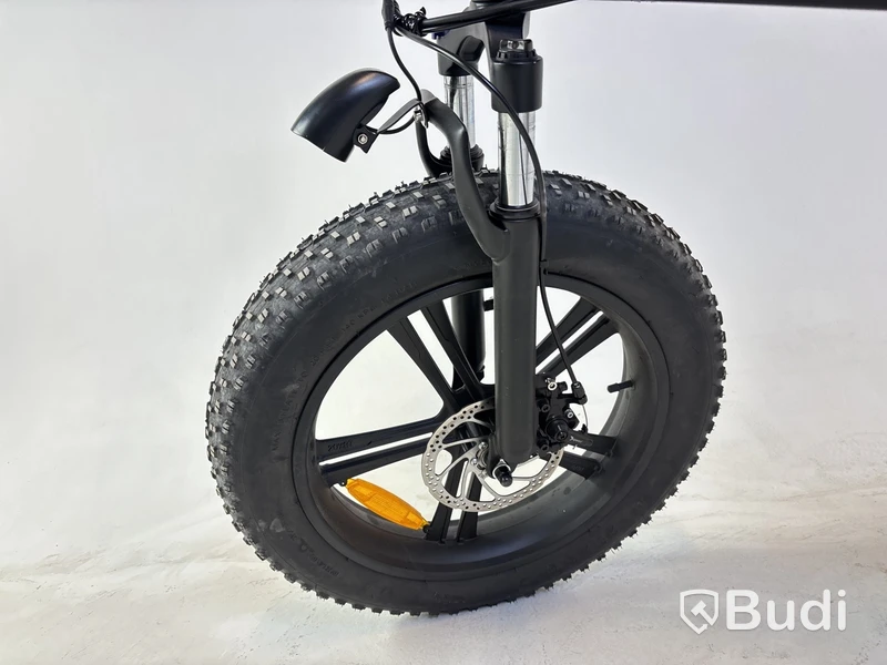 Elcykel, ihopfällbar med 20x4.0 tums däck