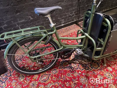 NY Monark Charles Elcykel med låda