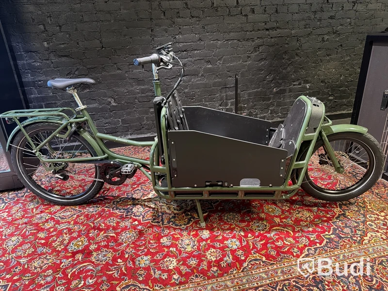NY Monark Charles Elcykel med låda