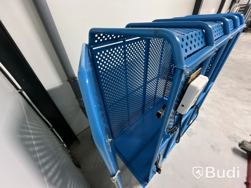 1 st. Pumpbur / Säkerhetsbur för däckpump – med digital tryckkontroll