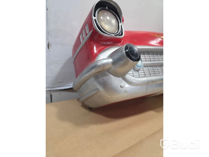 Dekorationsobjekt Chevrolet Bel Air, röd och silver
