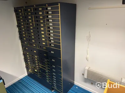 4 st. Bankfack Rosengren, tillhörande lådor, ej komplett